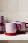 Anthropologie Rika Mug In Pink