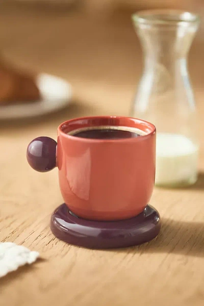Anthropologie Rika Stoneware Espresso Cup