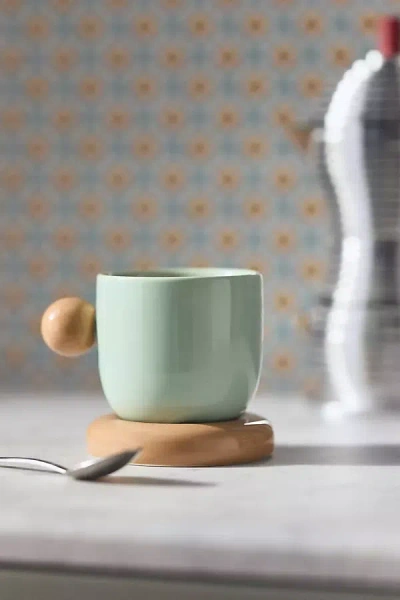 Anthropologie Rika Stoneware Espresso Cup