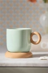 Anthropologie Rika Stoneware Mug In Blue
