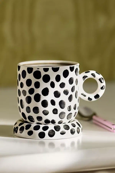Anthropologie Rika Stoneware Mug