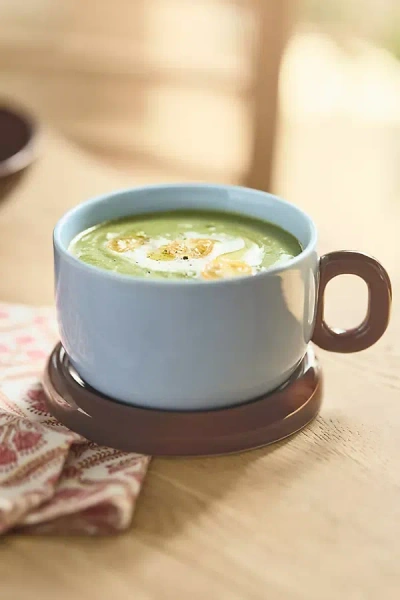 Anthropologie Rika Stoneware Soup Mug