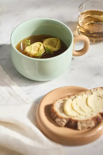 Anthropologie Rika Stoneware Soup Mug