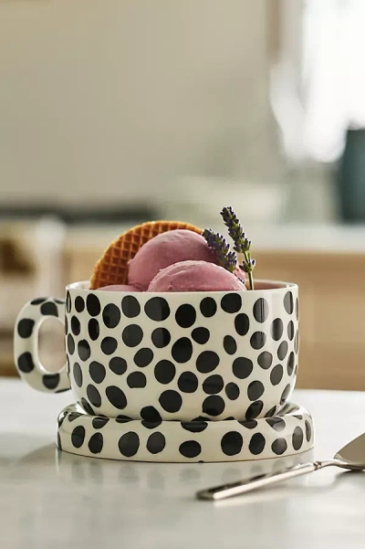 Anthropologie Rika Stoneware Soup Mug