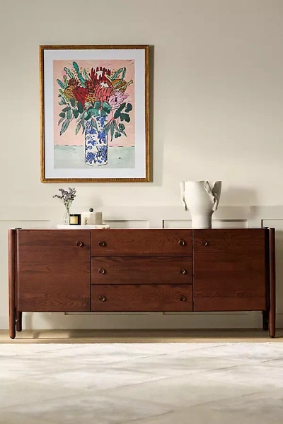 Anthropologie Roma 74" Wood Sideboard