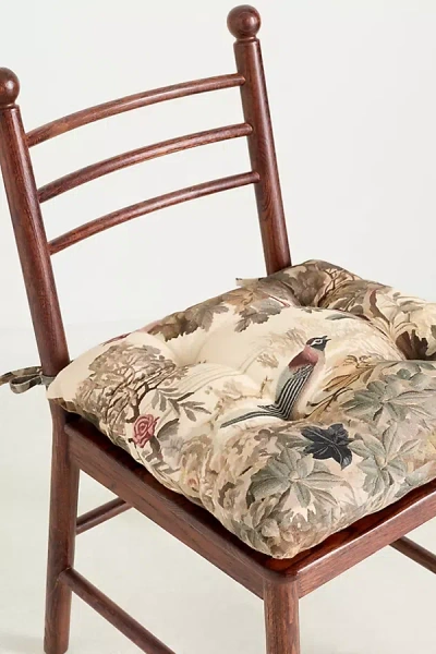 Anthropologie Roma Dining Chair Cushion In Neutral
