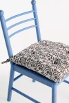 Anthropologie Roma Leora Block Print Cushion Dining Chair