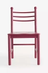 Anthropologie Roma Oak Wood Dining Chair