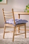 Anthropologie Roma Oak Wood Dining Chair