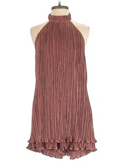 Pre-owned Anthropologie Romper In Brown