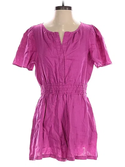 Pre-owned Anthropologie Romper In Purple
