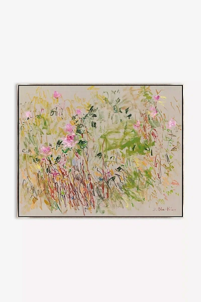 Anthropologie Rose Garden Wall Art In Multi