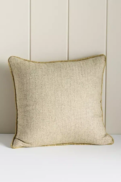 Anthropologie Rowen Linen Blend Pillow