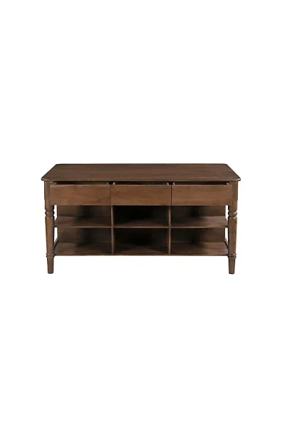 Anthropologie Russet Wood Kitchen Island