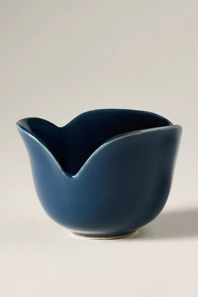 Anthropologie Sable Stoneware Nut Bowl