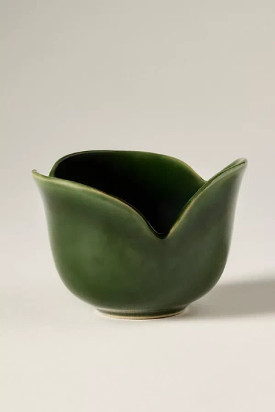 Anthropologie Sable Stoneware Nut Bowl