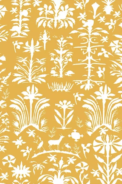 Anthropologie Salinas Wallpaper In Yellow