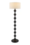 Anthropologie Saline Wooden Accent Floor Lamp
