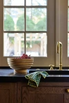 Anthropologie Samba Tropical Hardwood Serve Bowl