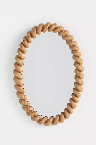 Anthropologie San Marco Braided Petite Gallery Wall Mirror In Brown