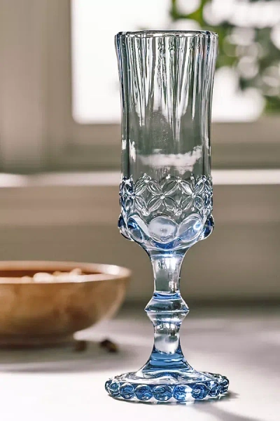 Anthropologie Savannah Flute Glasses, Set Of 4