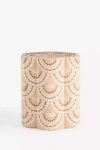 Anthropologie Scallop Ceramic Stool