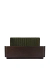 Anthropologie Scarlette Channeled Velvet Bed