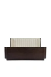 Anthropologie Scarlette Channeled Velvet Bed