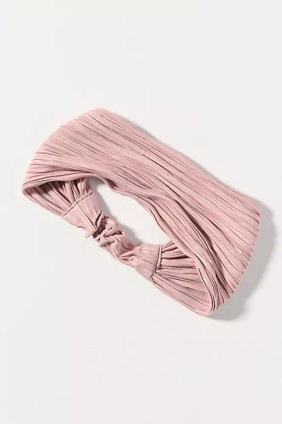 Anthropologie Scrunchie Hair Band In Pink