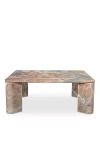 Anthropologie Segment Marble Coffee Table