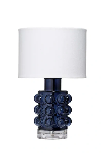 Anthropologie Seltzer Blue Glass Table Lampu200b