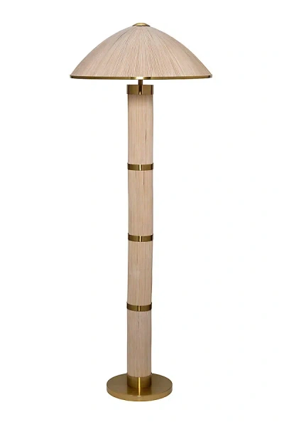 Anthropologie Seychelles Floor Lamp In Brown