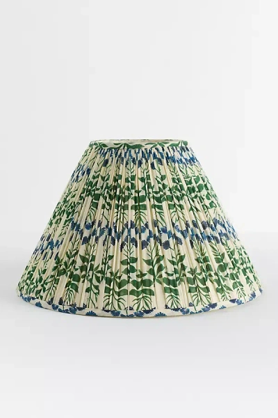 Anthropologie Shirred Empire Printed Shade In Multi