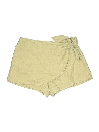 Pre-owned Anthropologie Shorts In Yellow