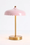 Anthropologie Simone Metal Table Lamp In Pink