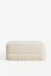 Anthropologie Sinclair Fringe Ottoman