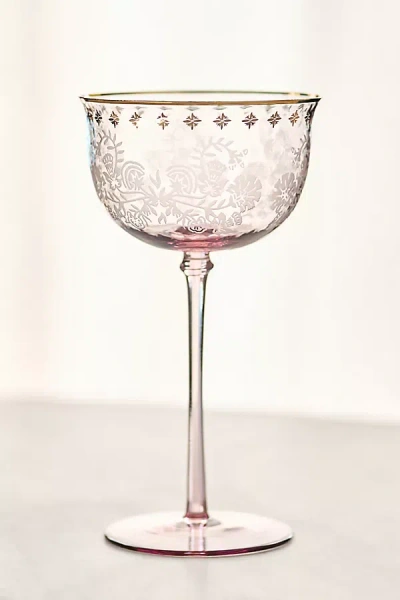 Anthropologie Sinna Flutes, Set Of 4 In Transparent
