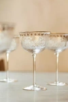 Anthropologie Sinna Wine Glasses, Set Of 4 In Transparent