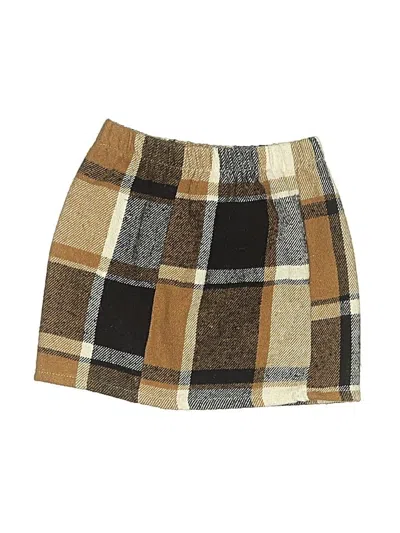 Pre-owned Anthropologie Kids' Skirt In Brown