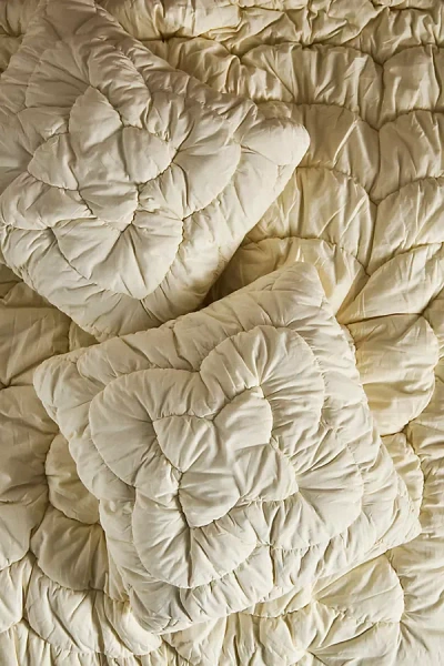 Anthropologie Skylar Textured Euro Sham In Neutral