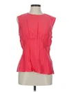 Anthropologie Sleeveless Blouse In Pink