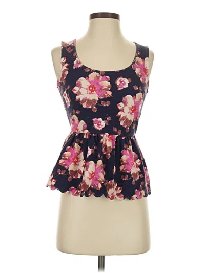 Pre-owned Anthropologie Sleeveless Blouse In Pink