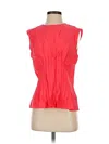 Anthropologie Sleeveless Blouse In Red