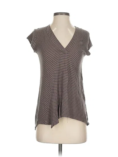 Pre-owned Anthropologie Sleeveless T-shirt In Gray