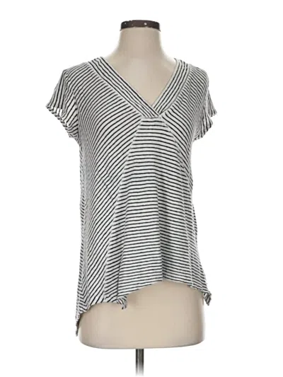 Pre-owned Anthropologie Sleeveless T-shirt In Gray