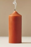 Anthropologie Smooth Pillar Candle