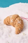 Anthropologie Snacks & Sips Crochet Ornament In Neutral