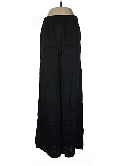 Pre-owned Anthropologie Snow Pants With Bib In Black