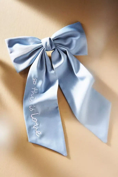 Anthropologie So This Is Love Bow In Black