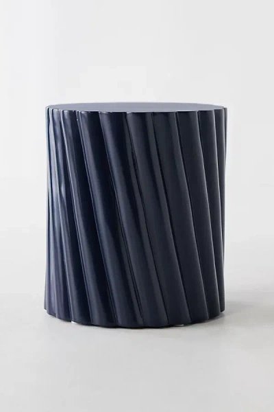Anthropologie Solna Side Table In Blue